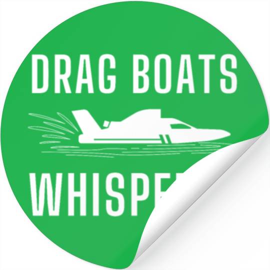 Drag Boat Racing And Speedboat Racing Stickers