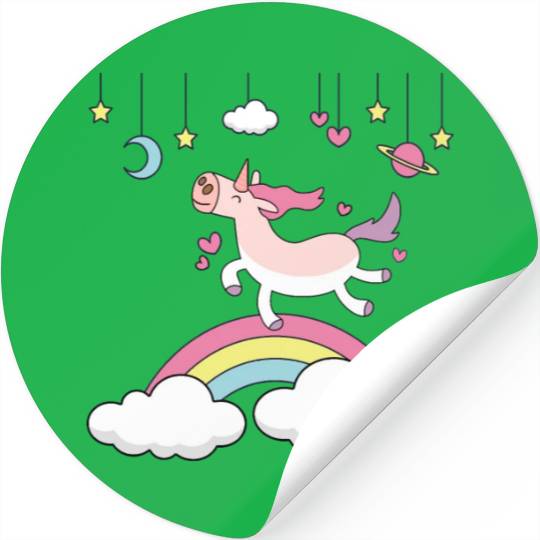 I love Unicorn Stickers