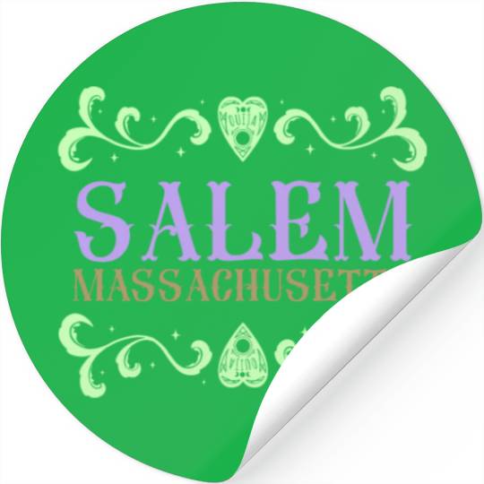 Salem Massachusetts Ouija Love Stickers