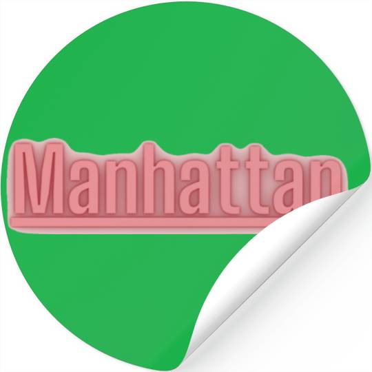 Manhattan NYC Stickers