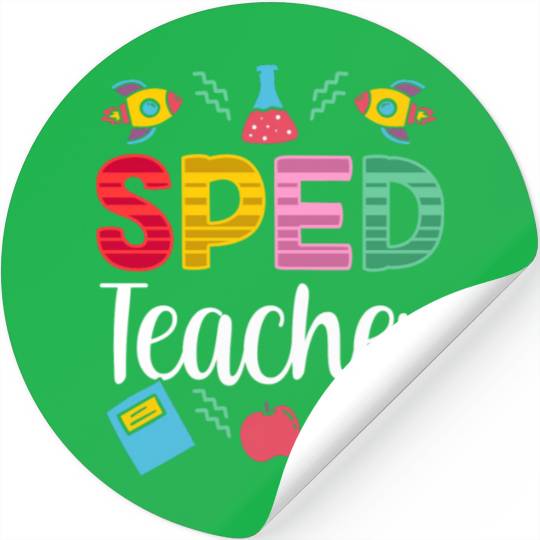 Sped Teacher Awareness Special Education Cute Stickers