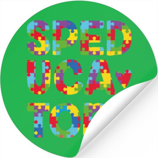 Speducator Sped Teacher Special Education Cute Stickers