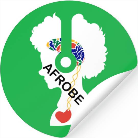 My heart beats for Afrobeat Stickers