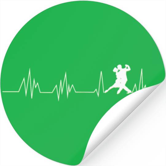 Dance Heartbeat Dance Teacher Dancer Ballroom Stickers