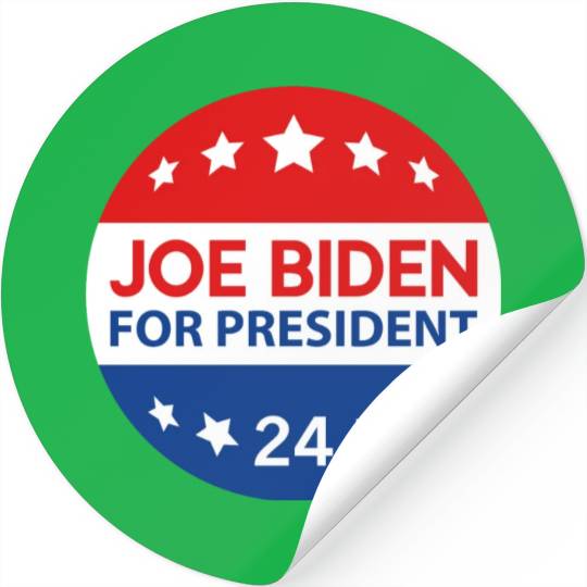 Joe Biden For President 24 Stickers