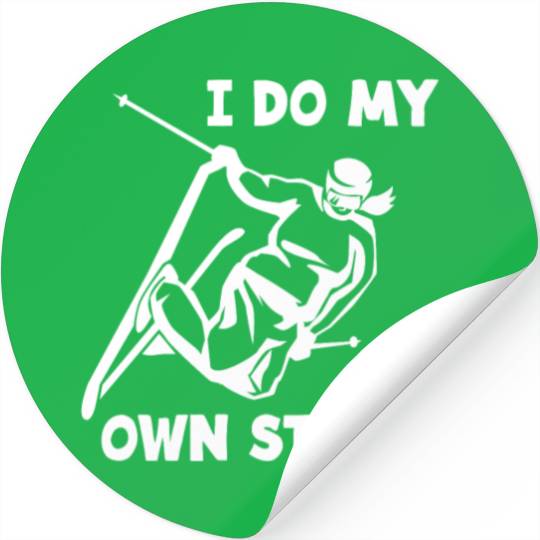 Skiing Ski Stickers