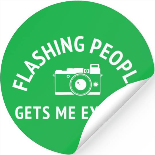 Photographer Flash Funny Quote Film Photography Ca Stickers