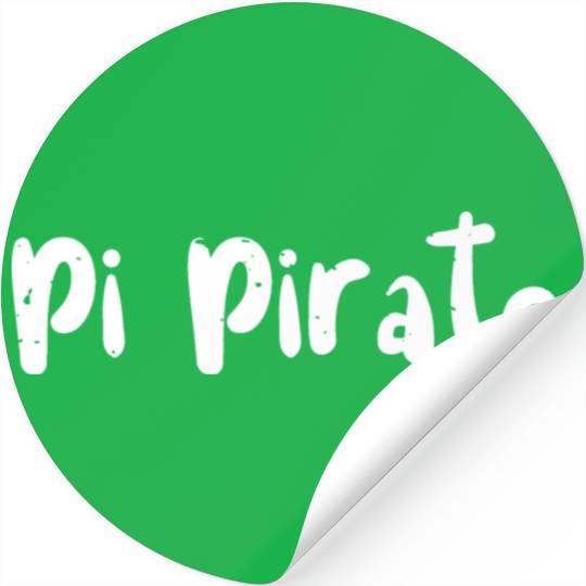 Pi Pirate - Math Stickers