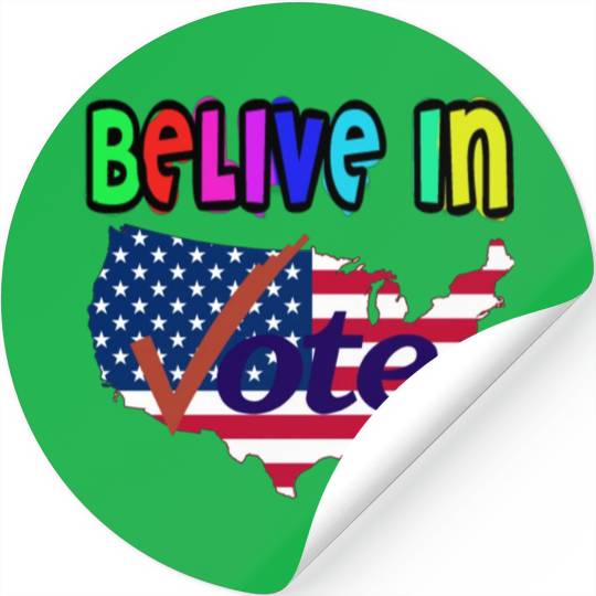 USA Election Stickers
