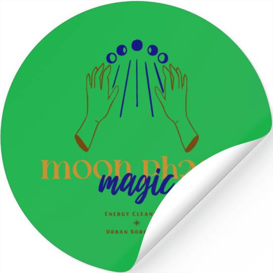 logo creator featuring planet graphics Stickers