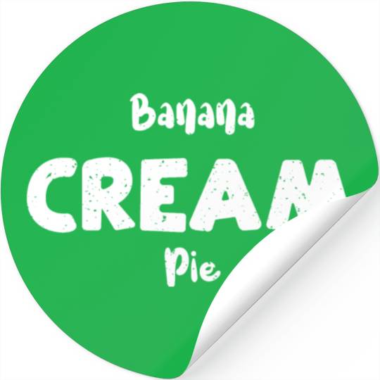 Banana Cream Pie - Math Stickers