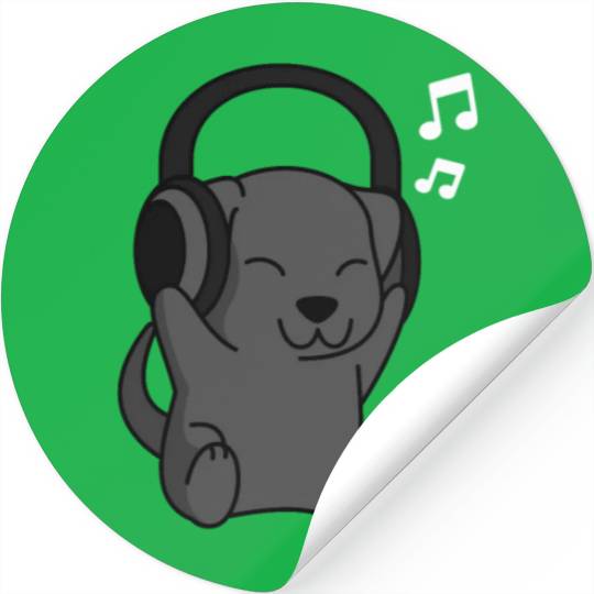 Music Lover Great Dane Stickers