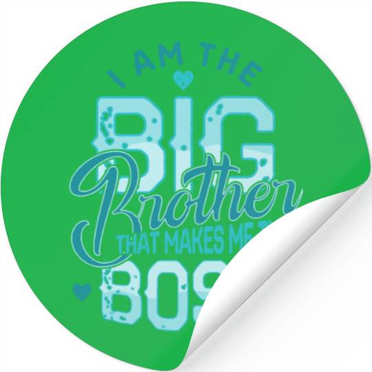 I'm the big brother 2023 pregnancy anouncement boy Stickers