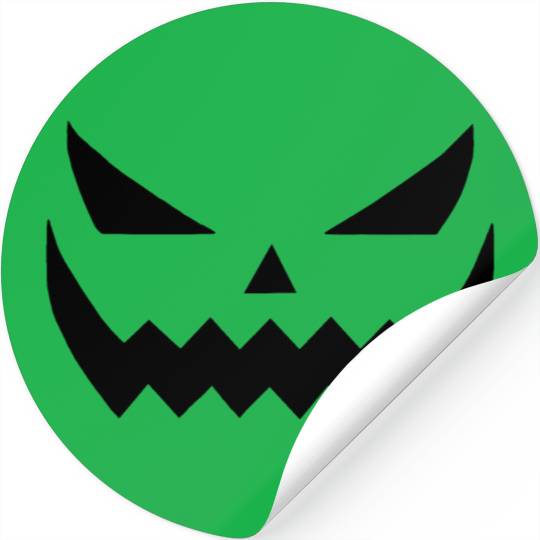 Giant Jack O' Lantern Face | Halloween Pumpkin Fun Stickers