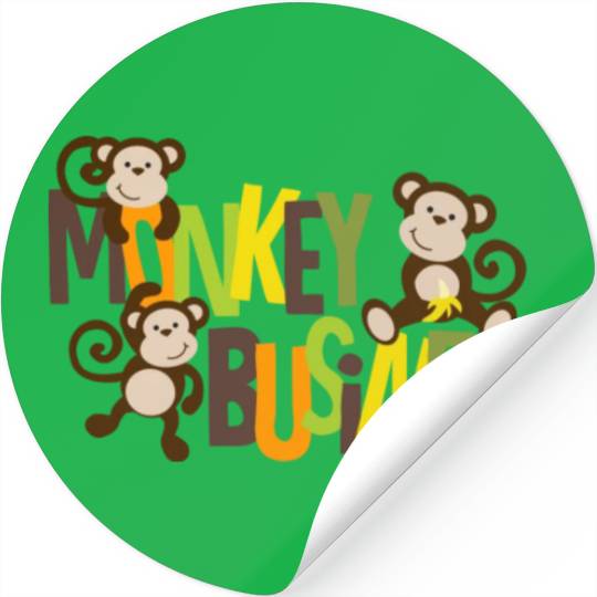 Monkey Business Stickers
