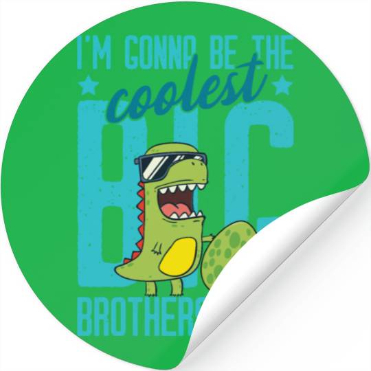 Big Brother Rex Dinosaur Brothersaurus Rex Tyranno Stickers