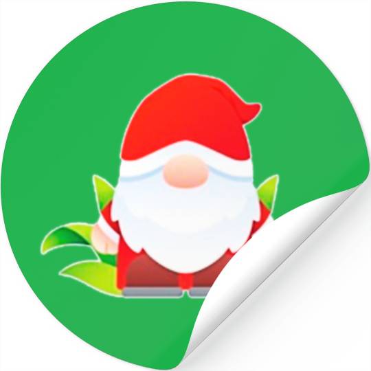 Christmas Cute Gnomes Stickers