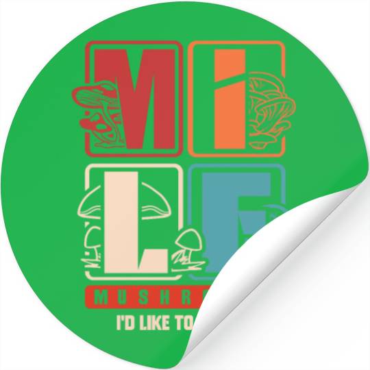 Morels Mushroom Picker Mushroom Farmer Mushroom Stickers