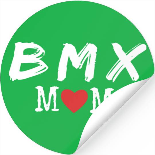 Awesome Bmx Bike Race Mom Life On The Track Stickers