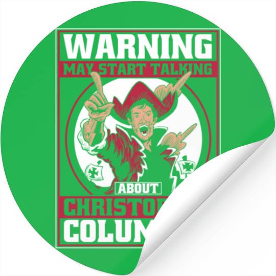 Columbus Day 1492 Stickers