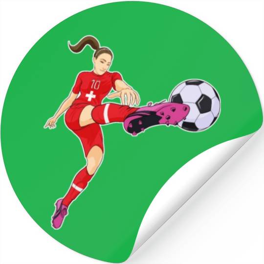 Swiss National Soccer Team I Football Switzerland Stickers