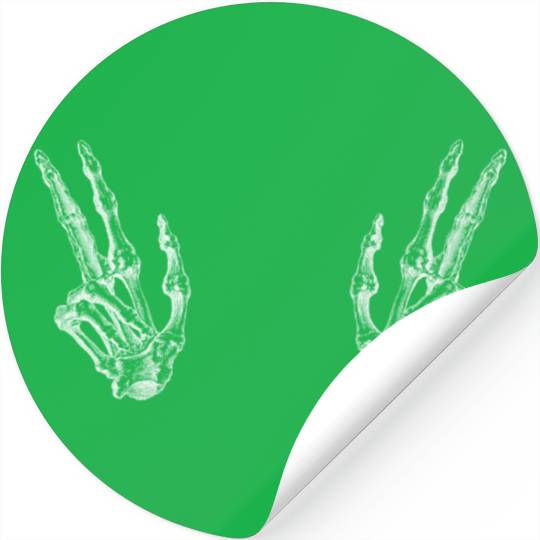 Skeleton Hand Stickers