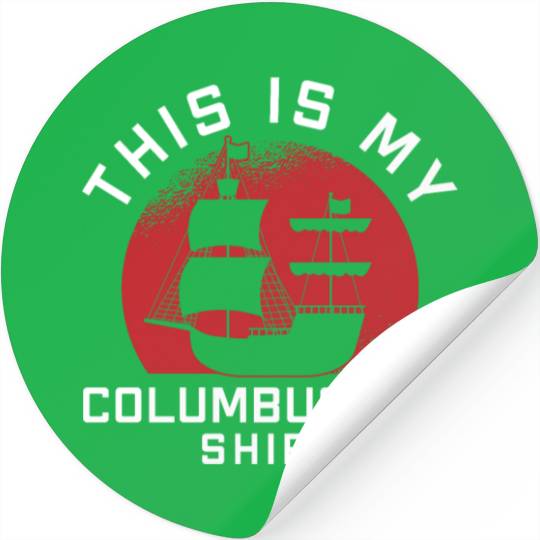 Columbus Day 1492 Stickers