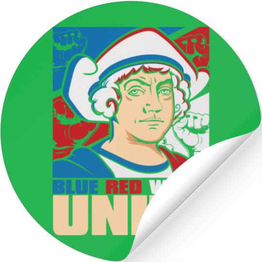 Columbus Day 1492 Stickers