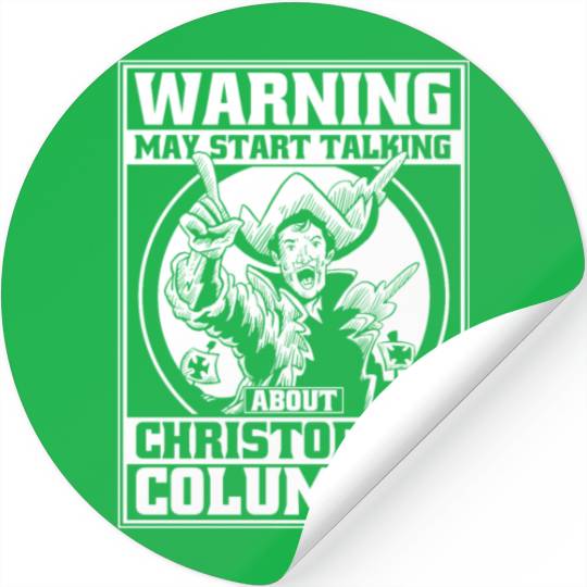 Columbus Day 1492 Stickers