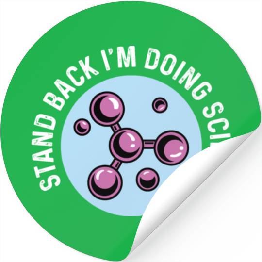 I'm Doing Science Biology Student Gift Stickers