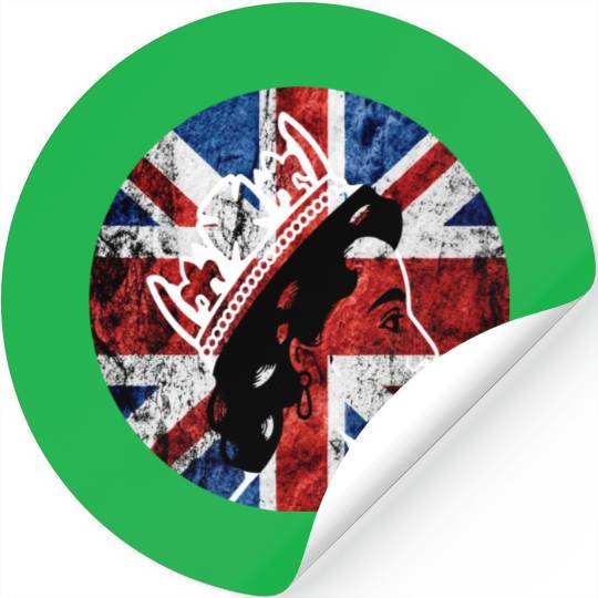 Queen Elizabeth II Rest in Peace Elizabeth Stickers