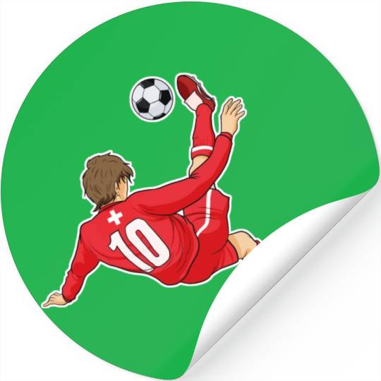 Swiss National Soccer Team I Football Switzerland Stickers