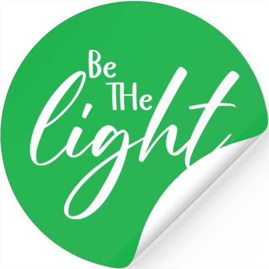 be the light Stickers