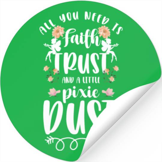 Fantasy Girls Sister Magic Wand Stickers
