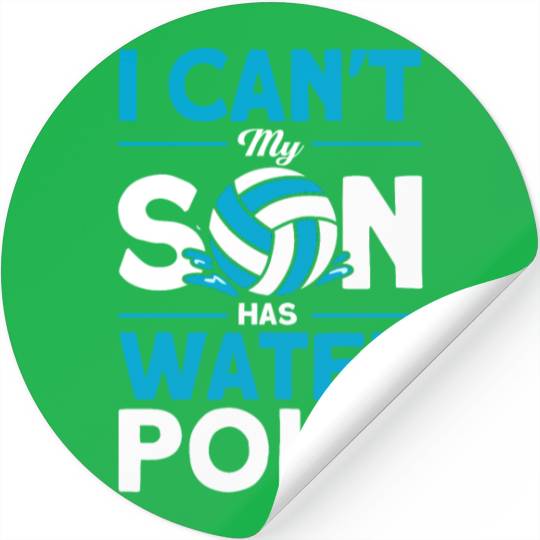 Water Polo Water Sports Polo Swimming Pool Player Stickers