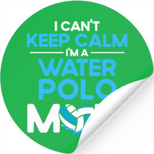 Water Polo Water Sports Polo Swimming Pool Player Stickers