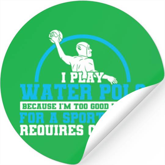 Water Polo Water Sports Polo Swimming Pool Player Stickers