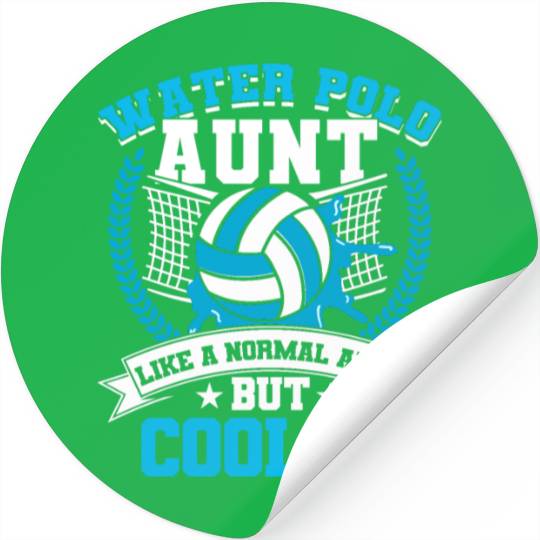 Water Polo Water Sports Polo Swimming Pool Player Stickers