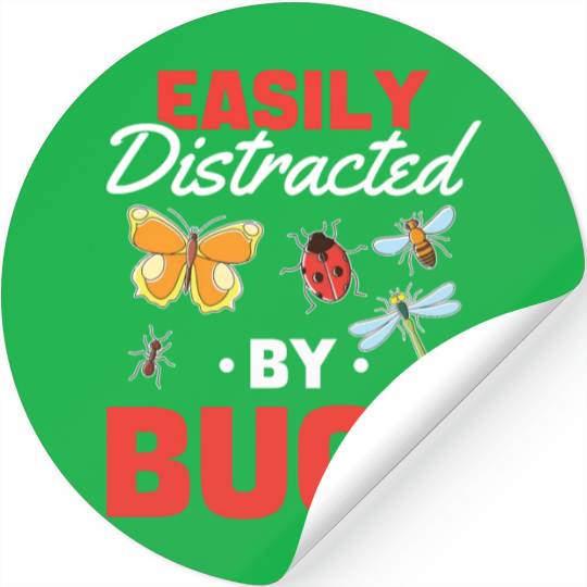 Boys Girls Bug Lover Insects Stickers