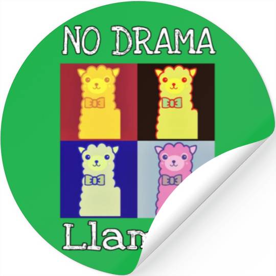 Funny Llama Stickers