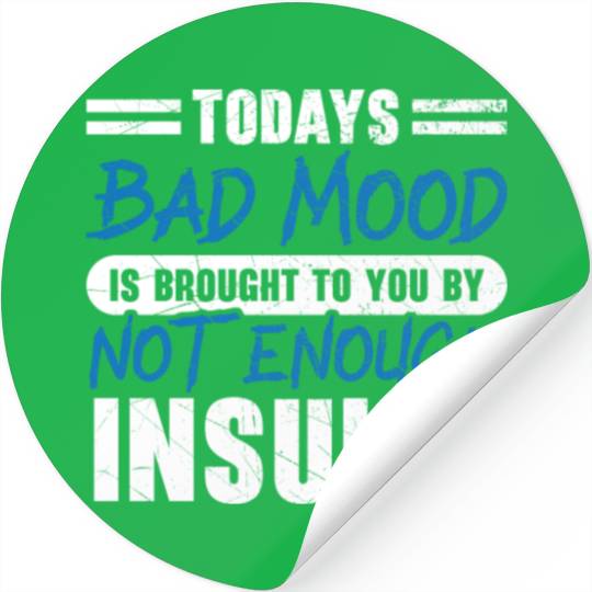 Type 2 Diabetes T2D Warrior Diabetes Awareness Stickers