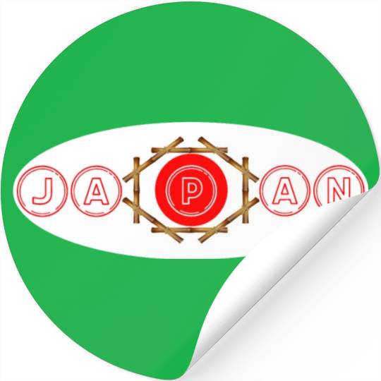 Japan bamboo travel road atlas best country Stickers