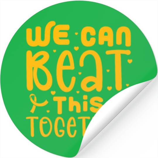 We Can Beat This Together, Childhood Cancer Stickers