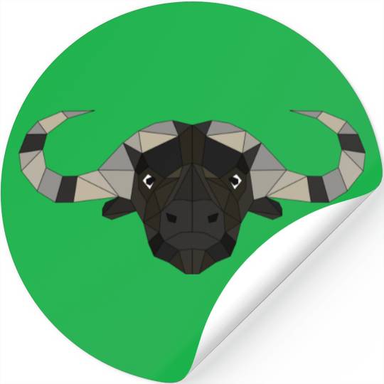 Water buffalo Stickers