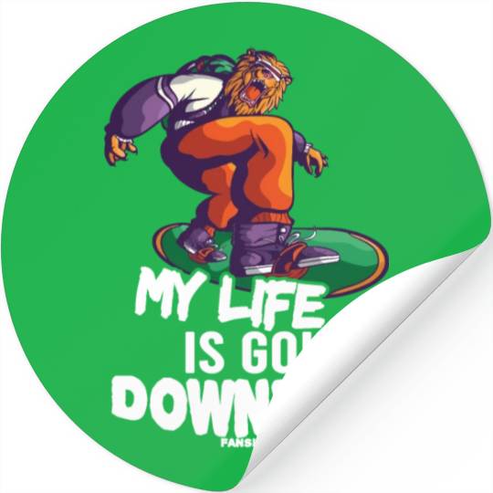 Snowboard holiday Winter holidays mountains Stickers