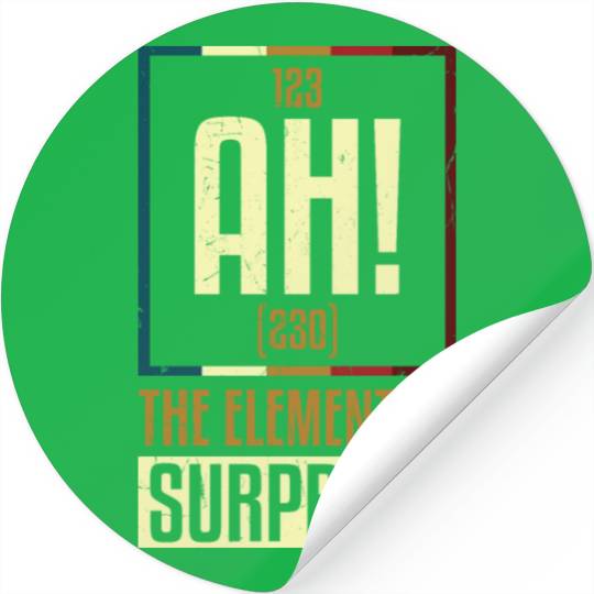 AH The Element Of Surprise Stickers