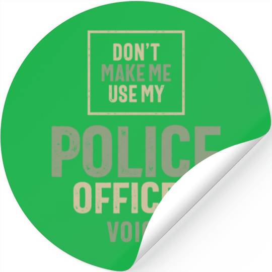 Police Officer Job Occupation Birthday Worker Stickers