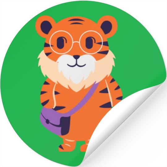Funny Tiger Stickers