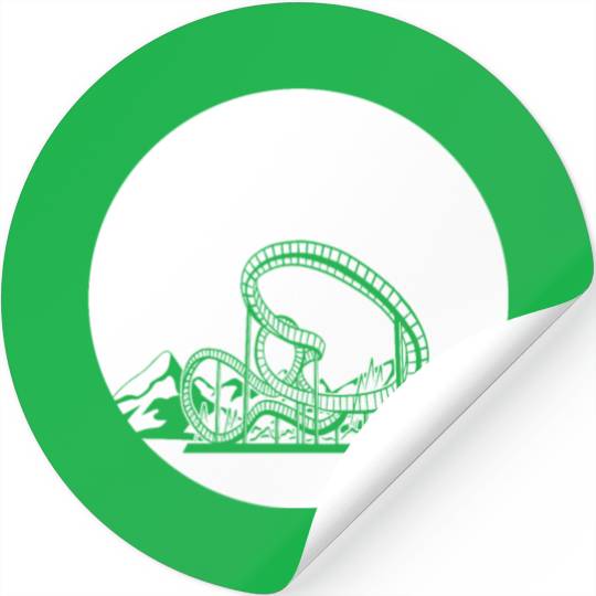 Roller Coaster Stickers