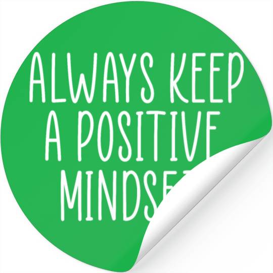 positive mindset Stickers